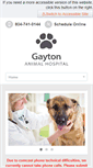 Mobile Screenshot of gaytonanimalhospital.com